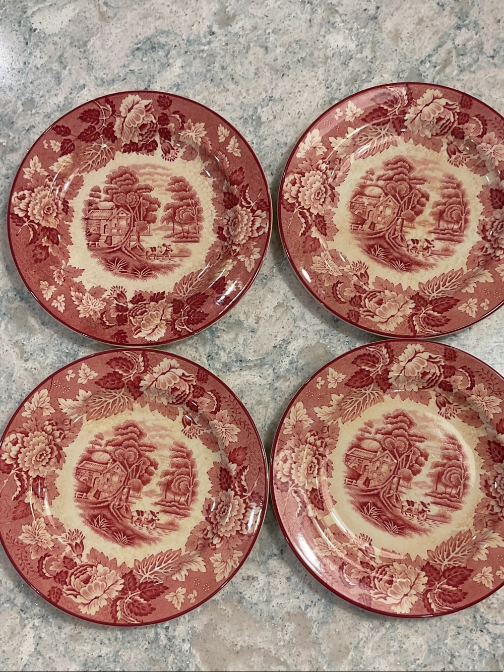 Woods Ware Enoch Woods Dessert Plates